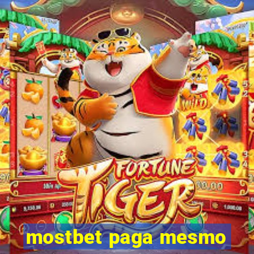 mostbet paga mesmo